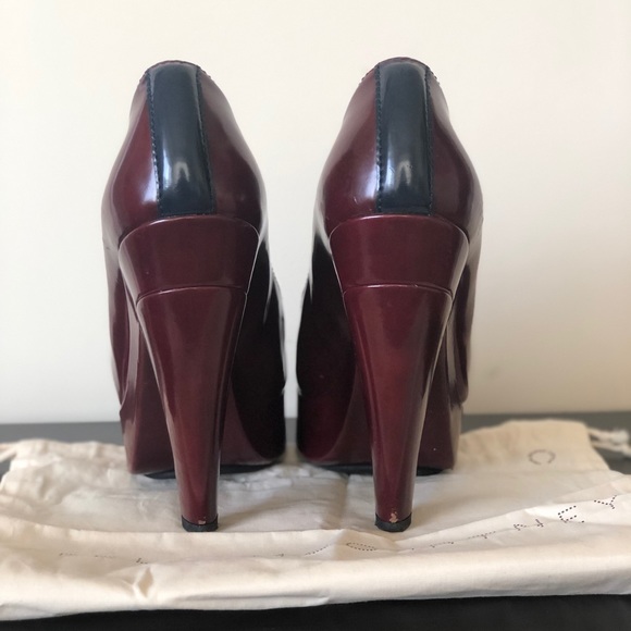 Stella McCartney Women's Mary High-Heel Loafers Authentic - Picture 4 of 8